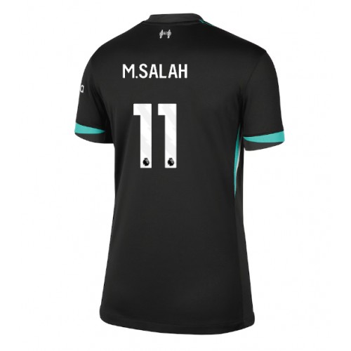 Fotbalové Dres Liverpool Mohamed Salah #11 Dámské Venkovní 2024-25 Krátký Rukáv